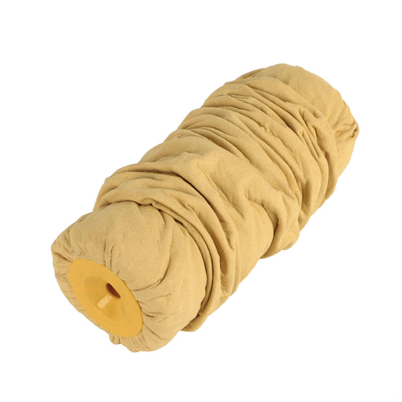 غطاء أسطوانة طلاء زخرفي مع جلد صناعي